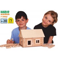 Set constructie VARIO -72 piese 7 in 1 Walachia Set constructie VARIO -72 piese 7 in 1 Walachia